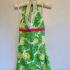 Lilly Pulitzer Halter Dress Size 0
